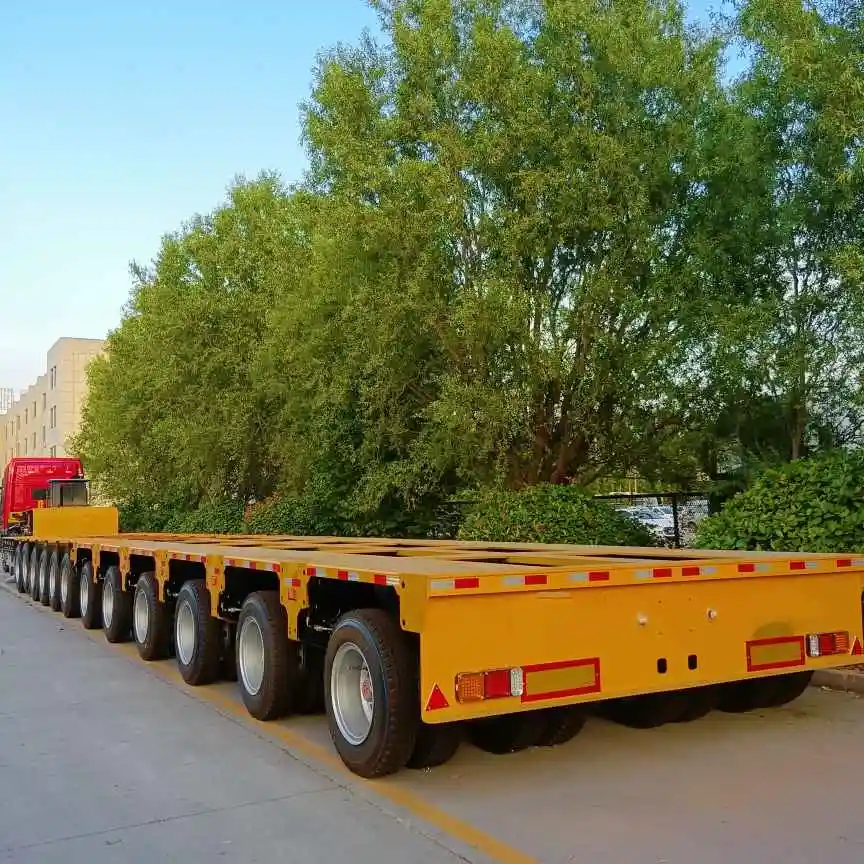 Heavy Duty Lowbed Trailer 3axle 4axle Low Loader for Sale