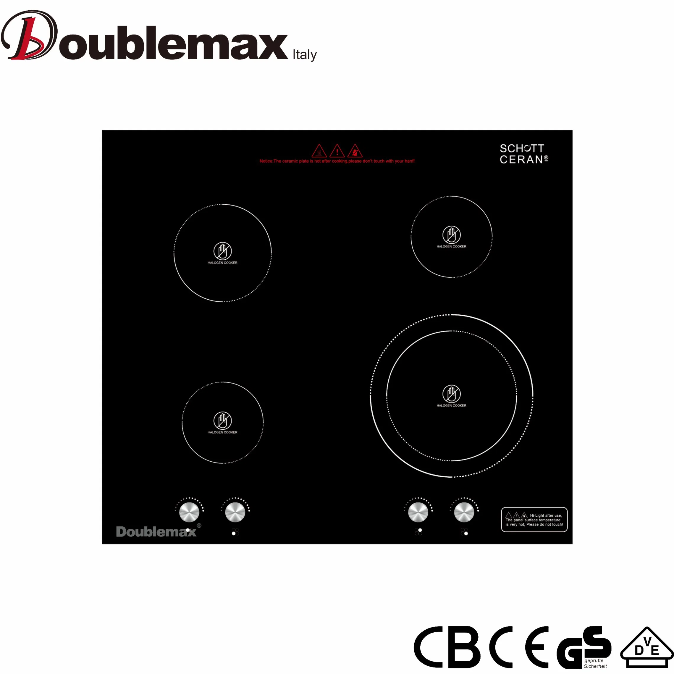 High Power 4 Burner Ceramic Induction Cooktop Infrared Induction Cooker