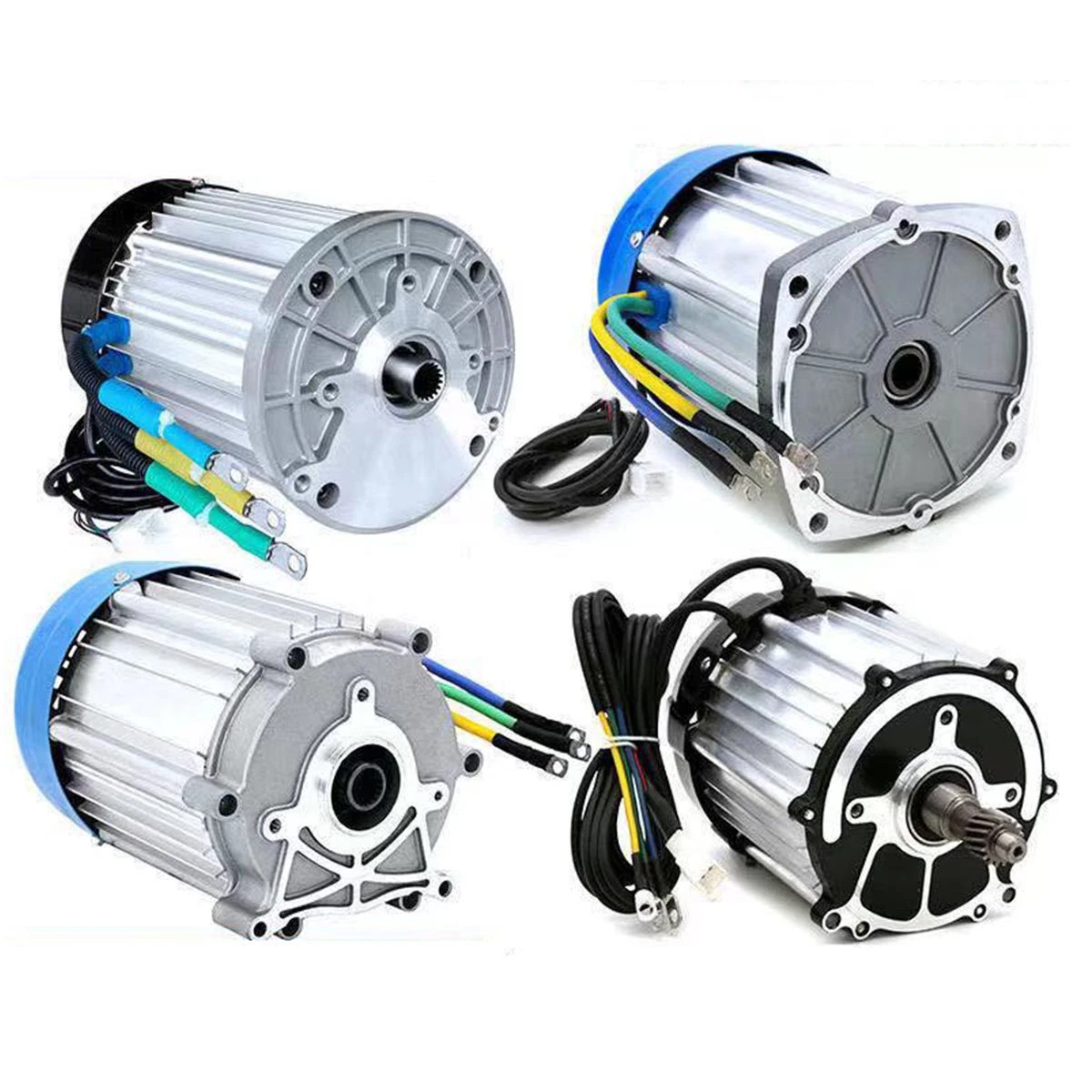 High Power 48/60/72V Elektro-Dreirad-Motor mit DC-Leistung/intelligente Steuerung Bremse