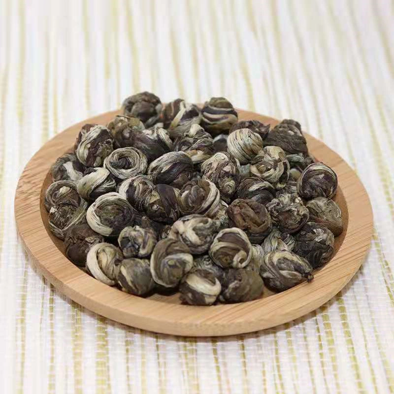 Mo Li Long Zhu chinese organic jasmine dragon pearl tea