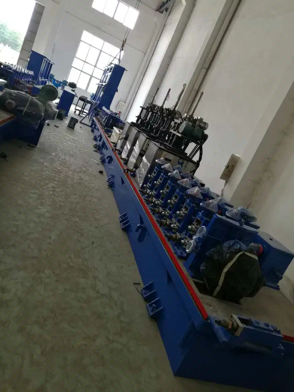 Foshan Yongjian Stainless Steel TIG Welding Decorative Pipe Making Forming Machine Equipment