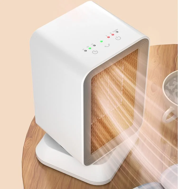 Portable Desktop Household Office Electric Air Fan Heater Cooler