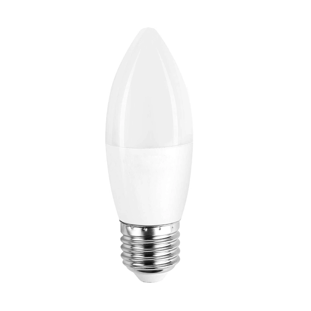 Marcação CE de tipo vela Lâmpada Lâmpada LED SMD E27 E14 5W C37 Lâmpada LED