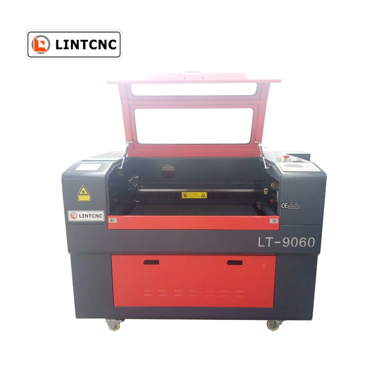 Mini CO2 Laser Cutting Engraving Machine 9060 for Cloth Textile Cotton MDF Acrylic