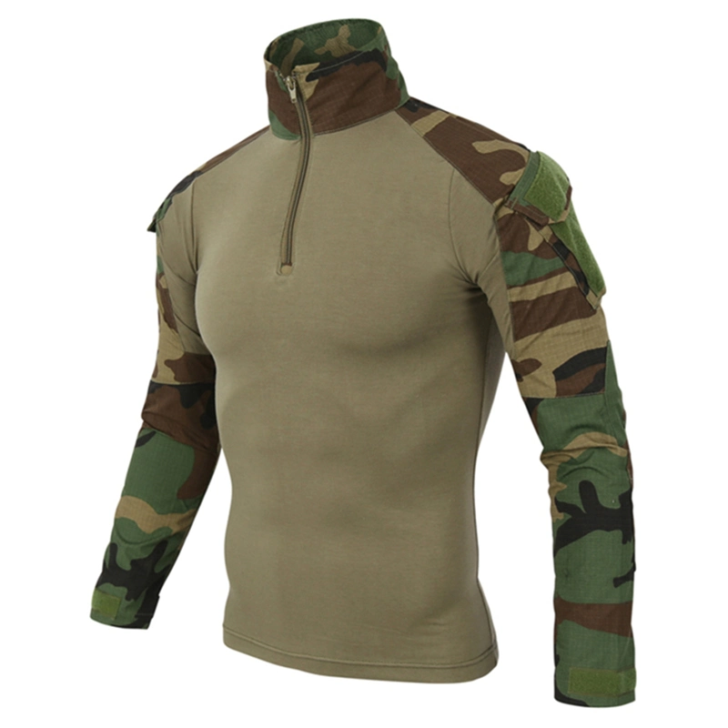 17 Couleurs Hauts d'Entraînement Militaire de Chasse Chemise de Camouflage Tactique de Combat