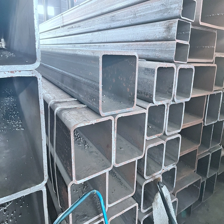 Q235 20 25 Square Steel Tubes Wall Thickness 2 3 4 5 4 X 4 Inch Galvanized Steel Medical Bulk Surface Packing Steel Square Tube