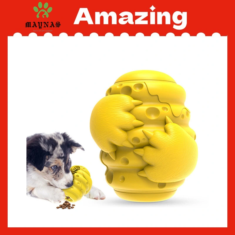 Pet Supplies Leaky Food Ball Rubber Bite Resistant Dog Products Dog Toy Pet Chew Toys