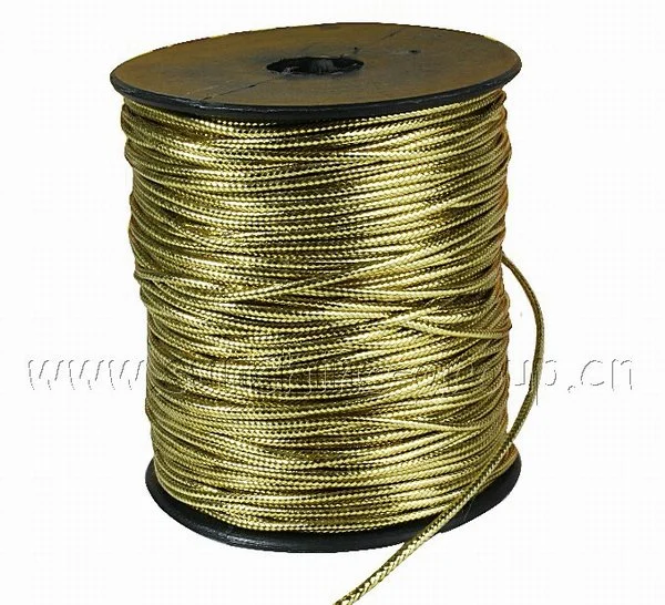 High Quality Golden Polyester Rope