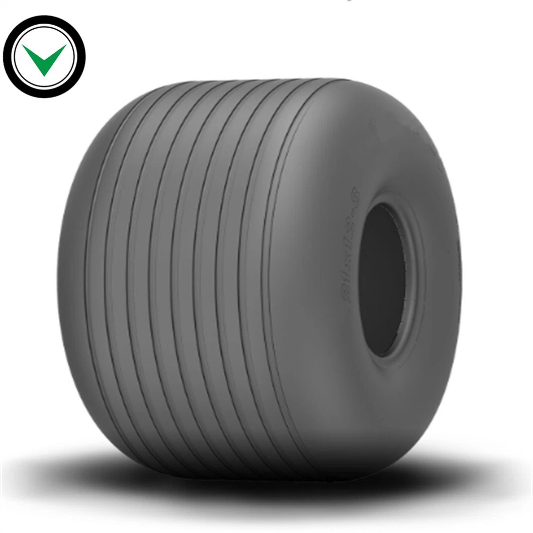 11X4.00-5 Fabricação Specialty Rubber Wheel Farm Equipamento para golfe para relvado Carrinhos de relva e roda de jardim/pneu/pneu