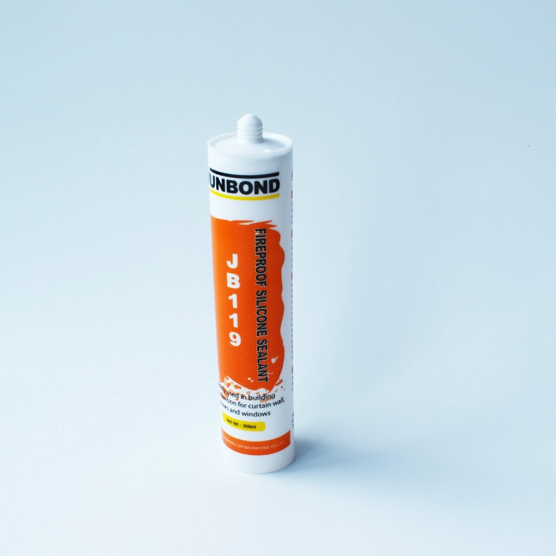 Factory Directly Sell 300ml Black White Gray Fireproof Silicone Sealant