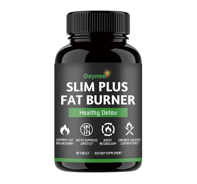 Suplemento OEM Slim Plus comprimidos de queimador de gordura Detox natural Cleanse Seu sistema para a perda de peso