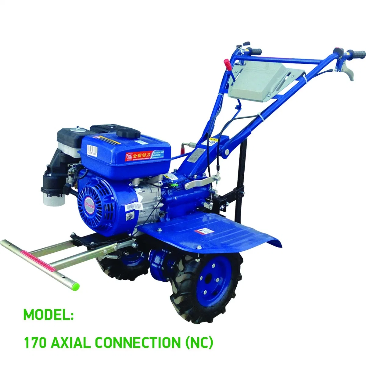 Motor de gasolina Micro Cultivator con perforador giratorio