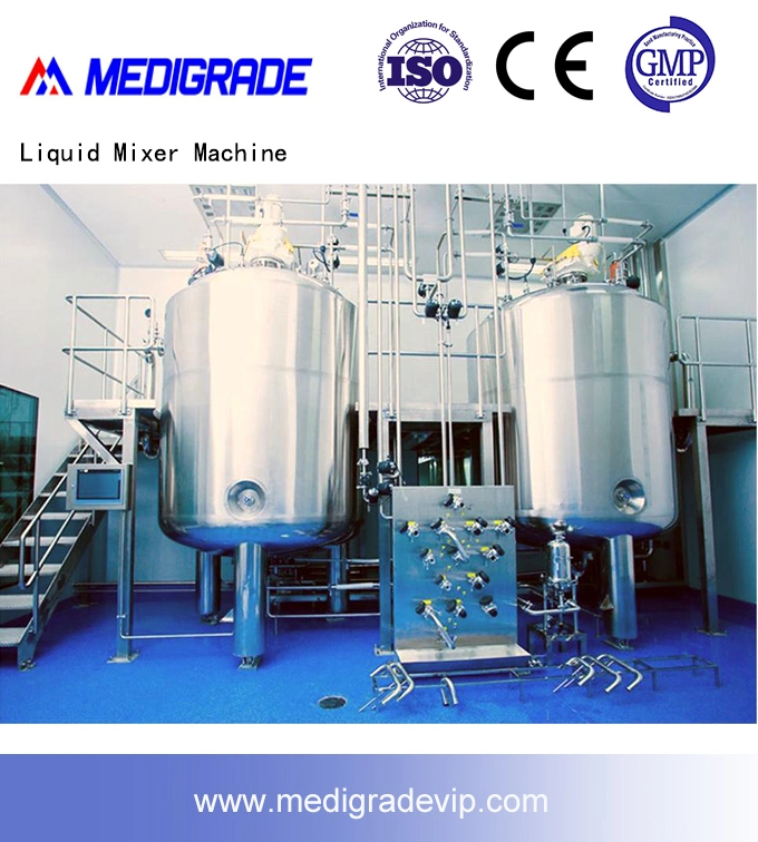 Automatic Pharmaceutical Infusion Mixing Preparation Tank Liquid Preparation System