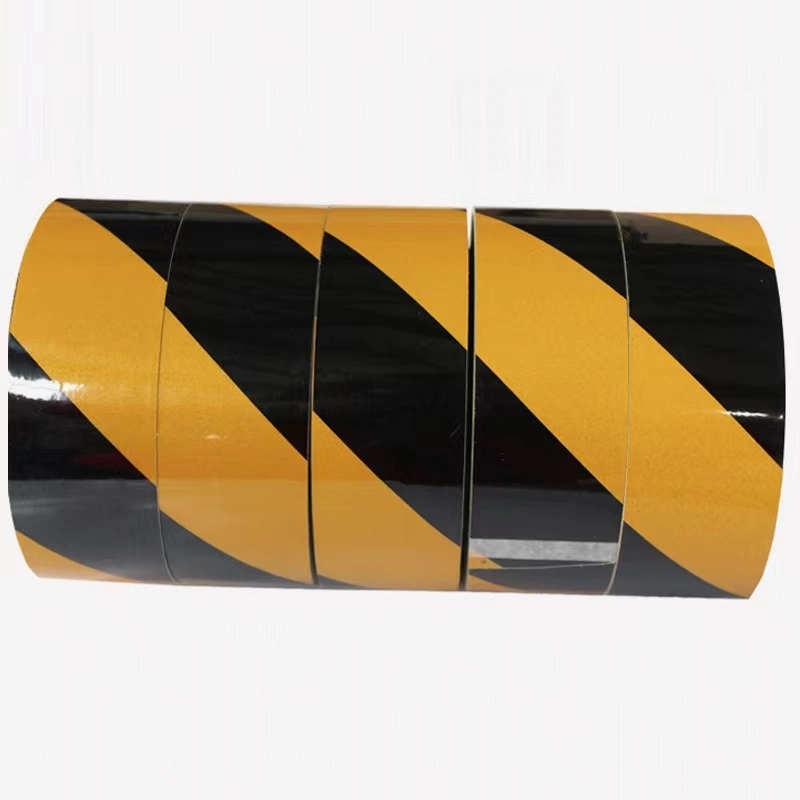 Yellow and Black Caution Barricade Warning Tape