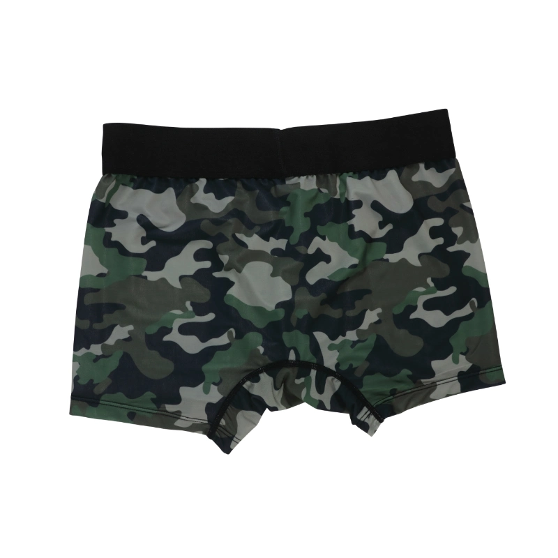 Ropa barata de camuflaje 95% Algodón Briefs calzoncillos de desgaste interior plus de impresión tamaño de los hombres la ropa interior