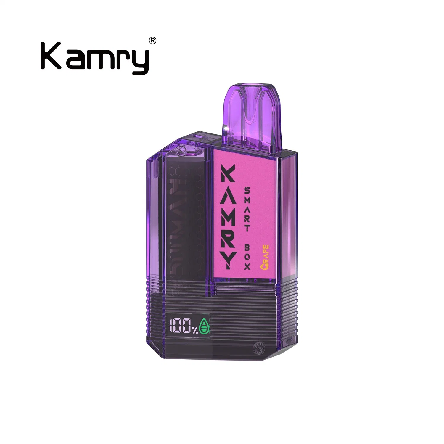 Kamry 800 Puff Vape Juice Display Screen Preemped Pod jetable Stylo VAPE