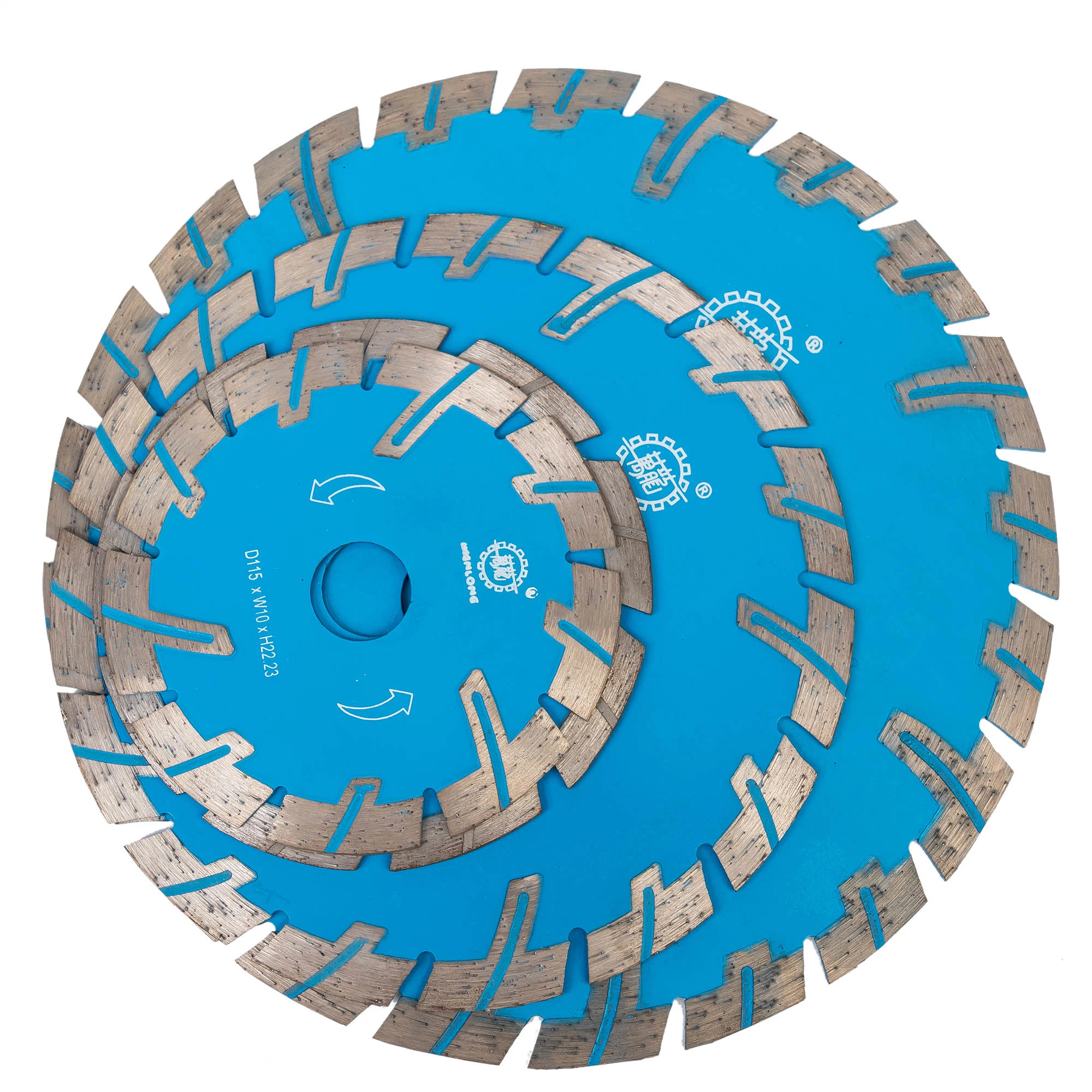 Fan-Shaped Edge Cutting Blade-Diamond Cutting Saw Blade for Granite