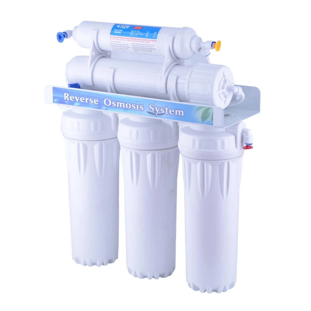 5 Stage Household Reverse Osmosis System Water Filter Without Pump