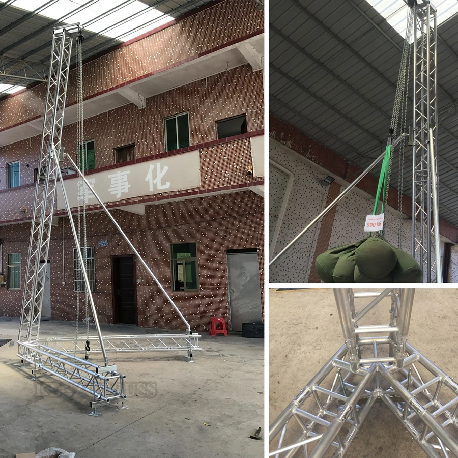 La profesión de la torre de elevación de la armadura de aluminio, Truss Stand, Altavoz de Line Array Levante