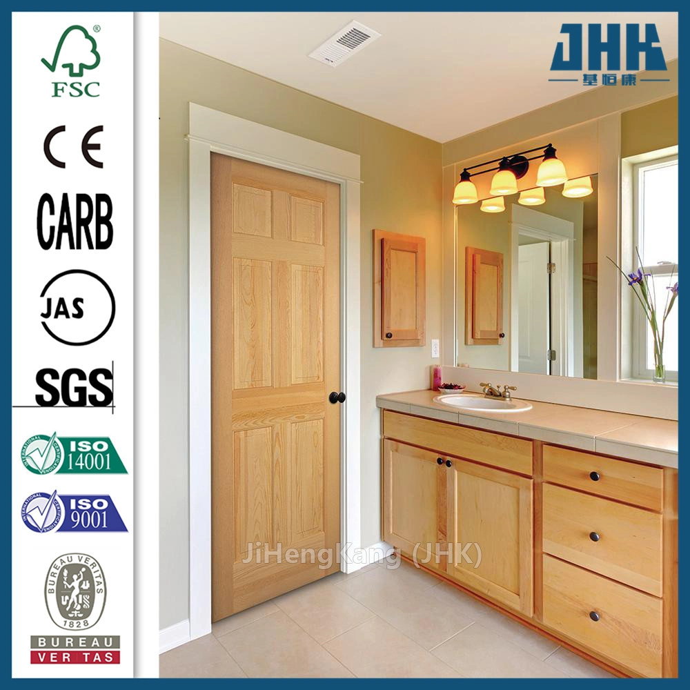 Jhk 2 Panel Toilet Door Finished White Shaker Solid Wood Door