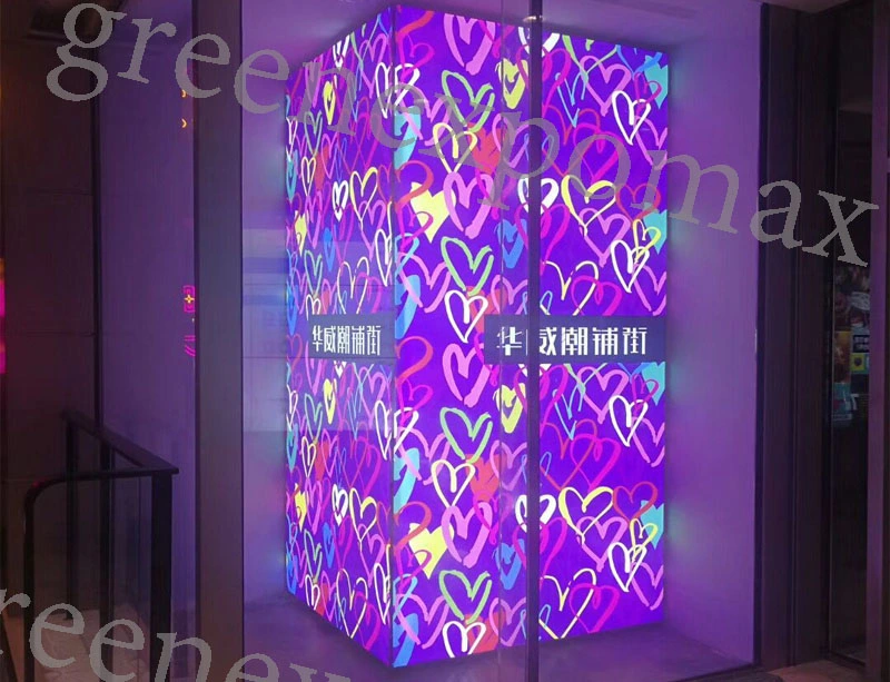 Customize LED Light Box Design of Standing Wall Sticking Wall Wall-Hung Type