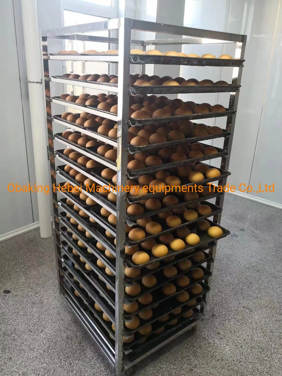 Commerical Bakery Equipment for Hamburger Buns Sandwich Bread Cake Baking Oven Rotary Oven with 32 Trays