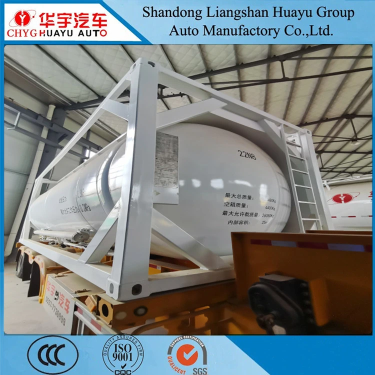 China Manufactory Product 20FT ISO Tank Container for Sales