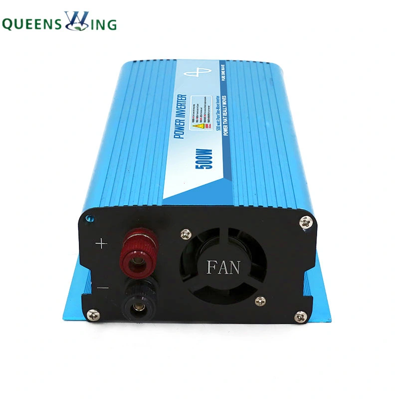 Fuera de la red inversor Solar de 500W Onda senoidal pura inversor (QW-P500).