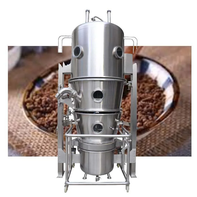 Lab Mini Fluid Bed Drying Granulator Dryer Price for Drying Granulating and Coating in Pharmaceutical