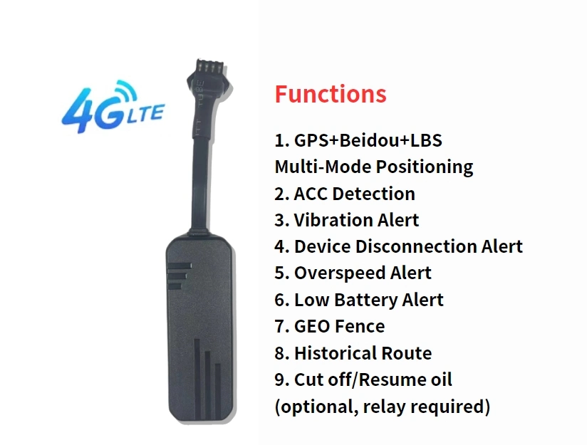 QS109r 4G GPS Fleet Tracking Device Mini Tracker GPS Tracking System