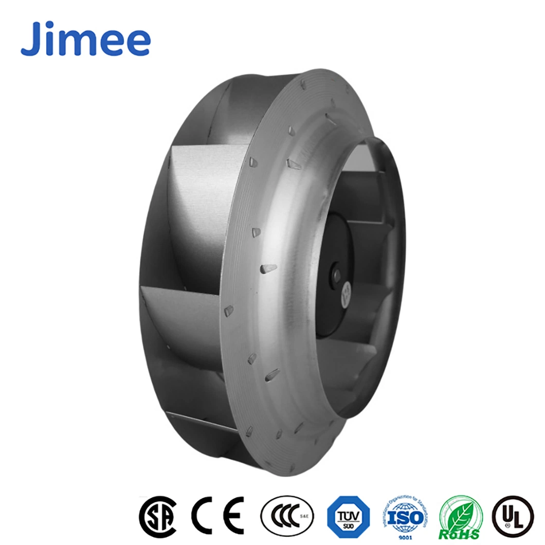 Jimee Motor China Garden Blower Manufacturing Jm280/80e2b2 2100 (M3/H) Air Flow Ec Centrifugal Fans Stainless Steel Small Centrifugal Fan for Cooling System