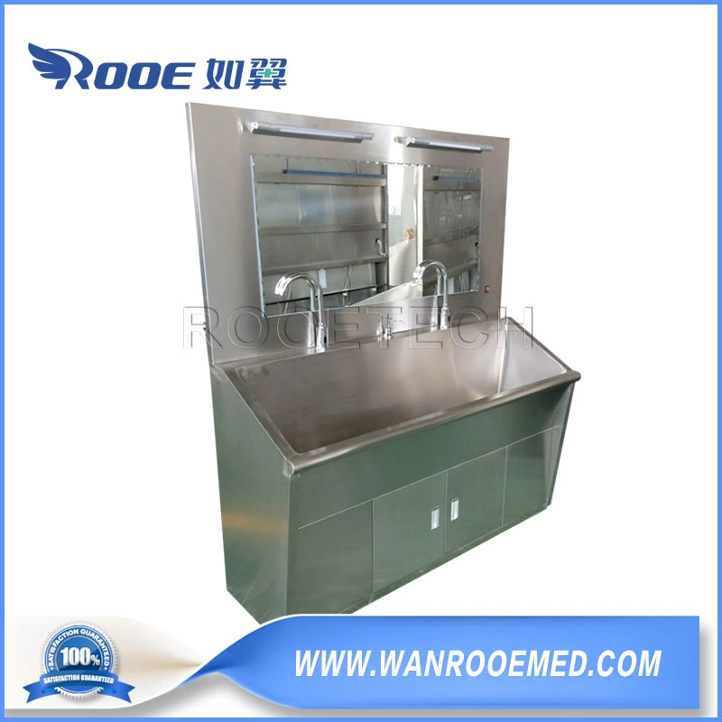 304 Stainless Steel Doctor Surgical Hand Washing Trough Operating Theatre Scrub Sink