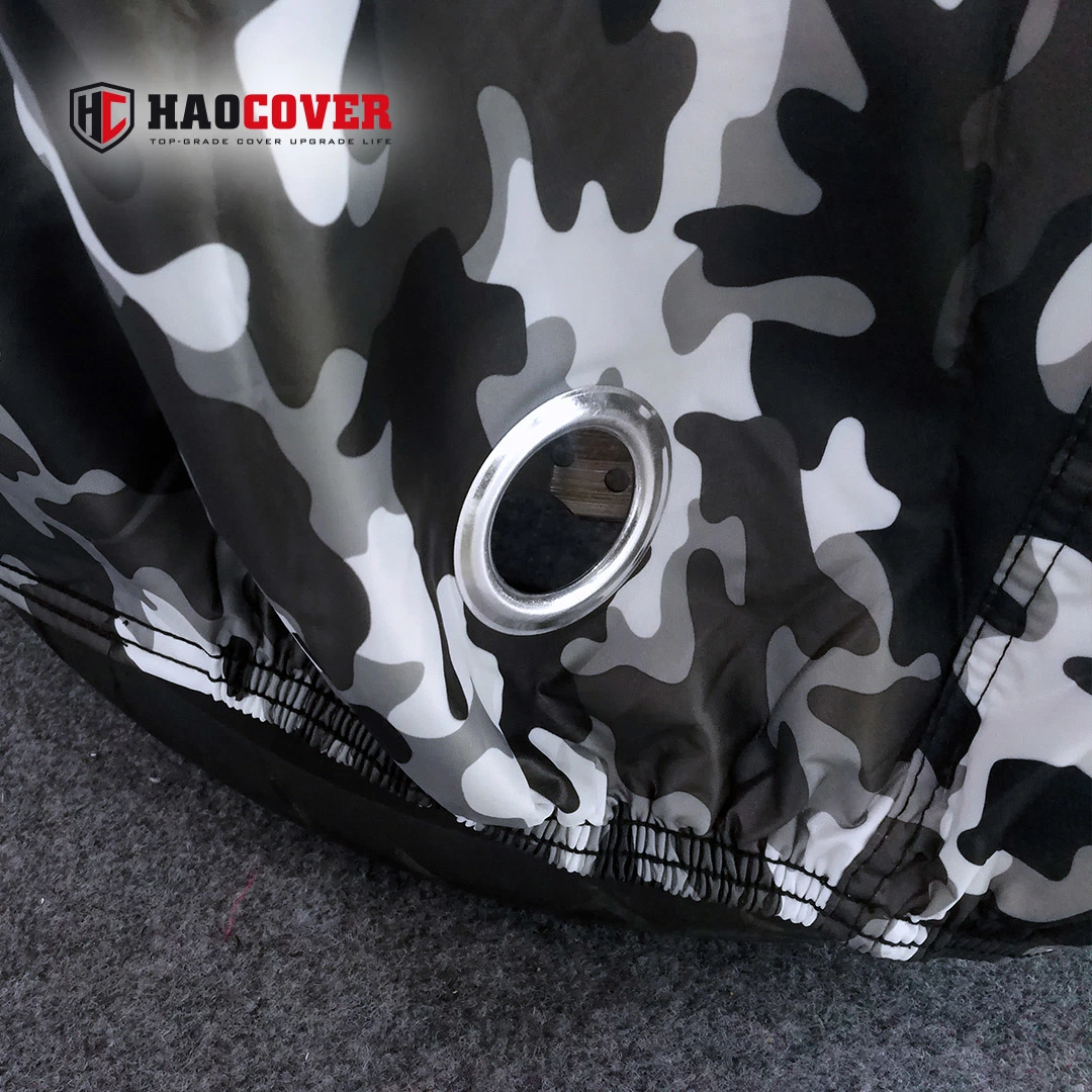 Full Camouflage Print Motorcycle Body Covers Soft Fleece Inner Bike Cover Waterproof