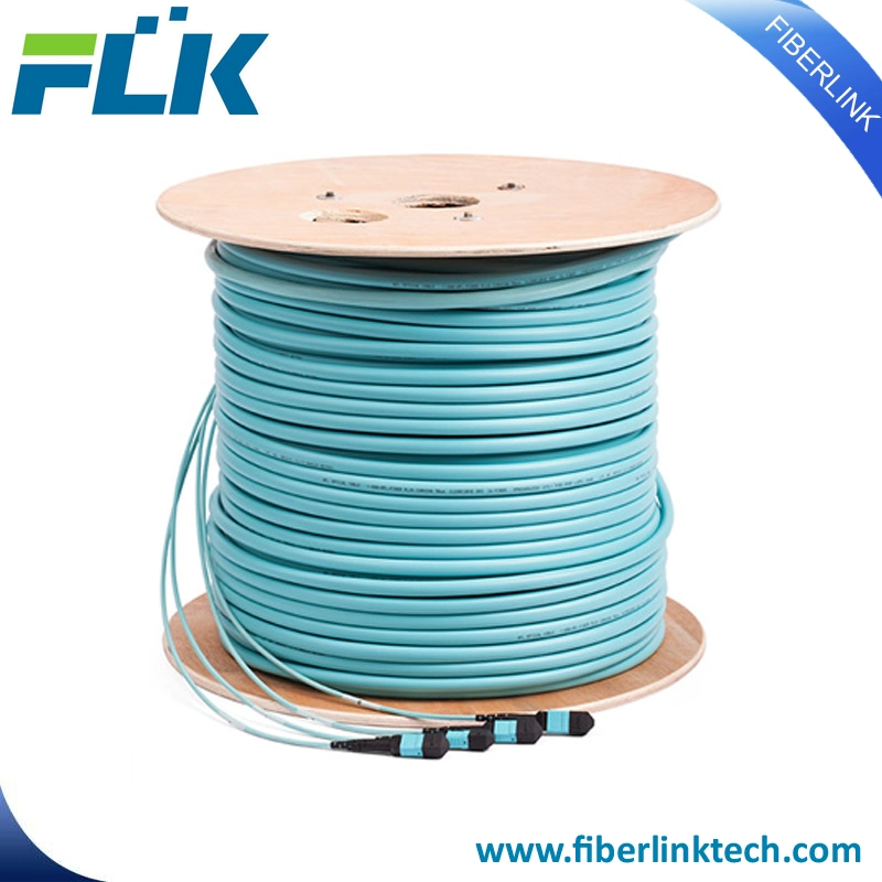 Fiber Optic Sm/Om3/Om4 MTP Trunk Cable Shenzhen MPO Patch Cord for FTTH Networking