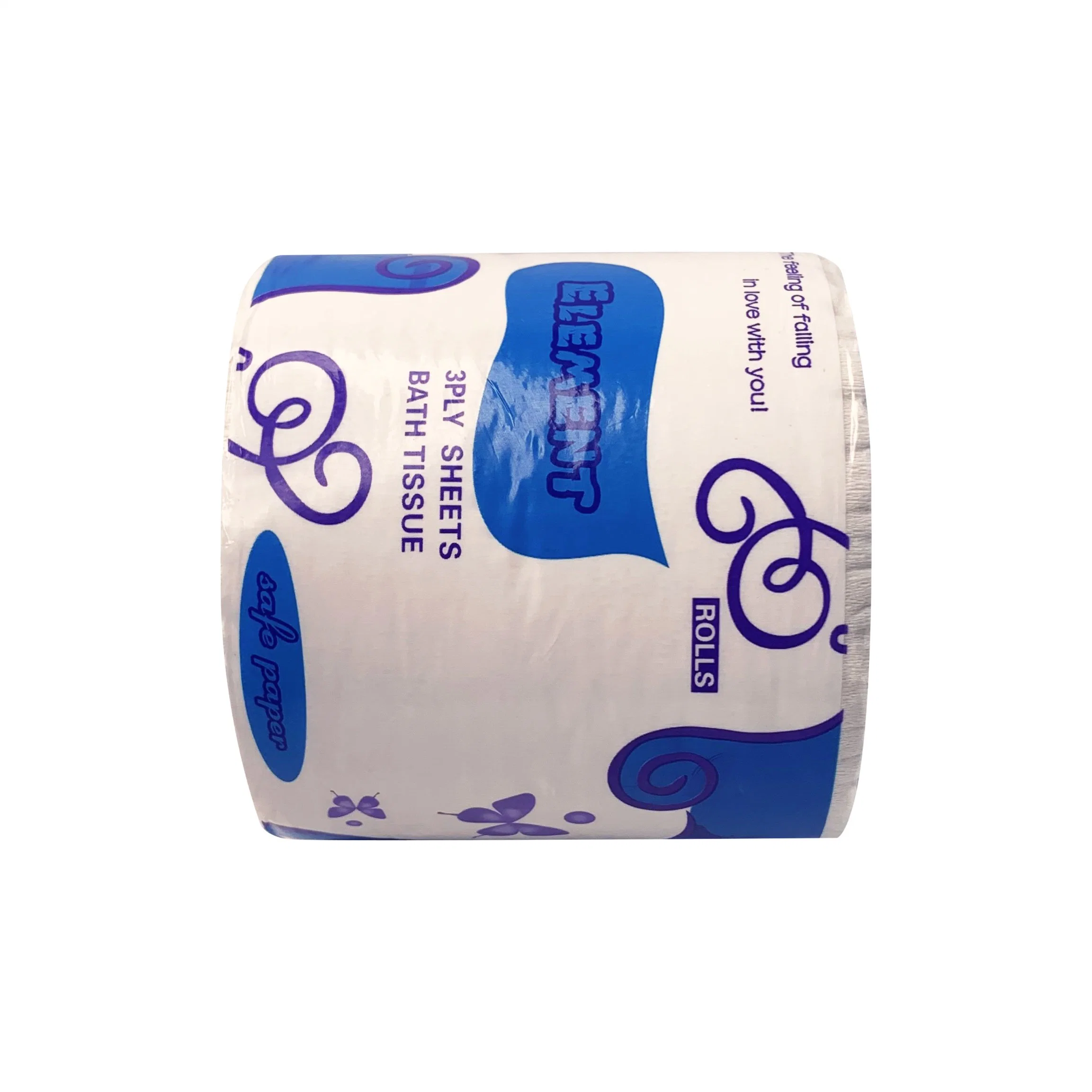 OEM Toilettenpapier Bad Tissue 2 Ply 3 Ply 100% Reines Zellstoff