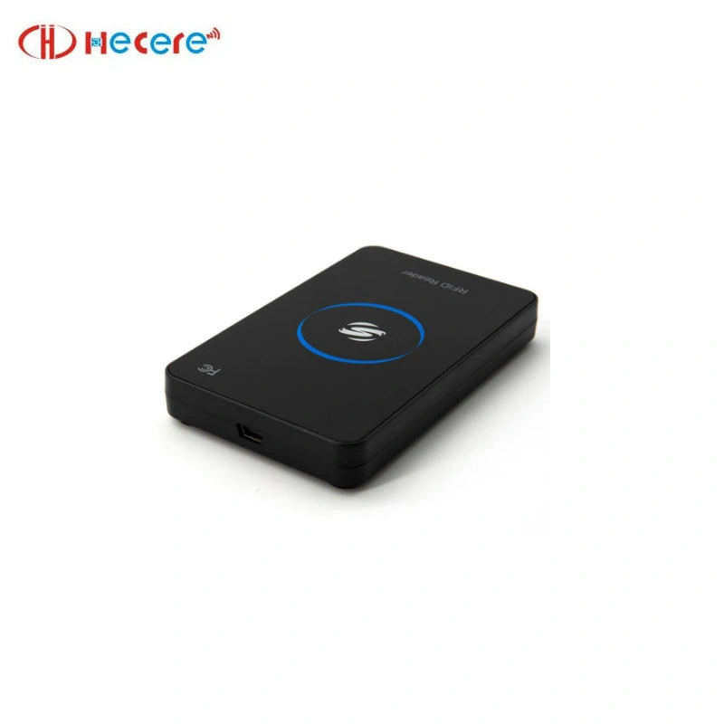 Promotional Cheap USB Passive Long Range Distance Desktop 13.56MHz 125kHz RFID NFC Smart Card Reader Price