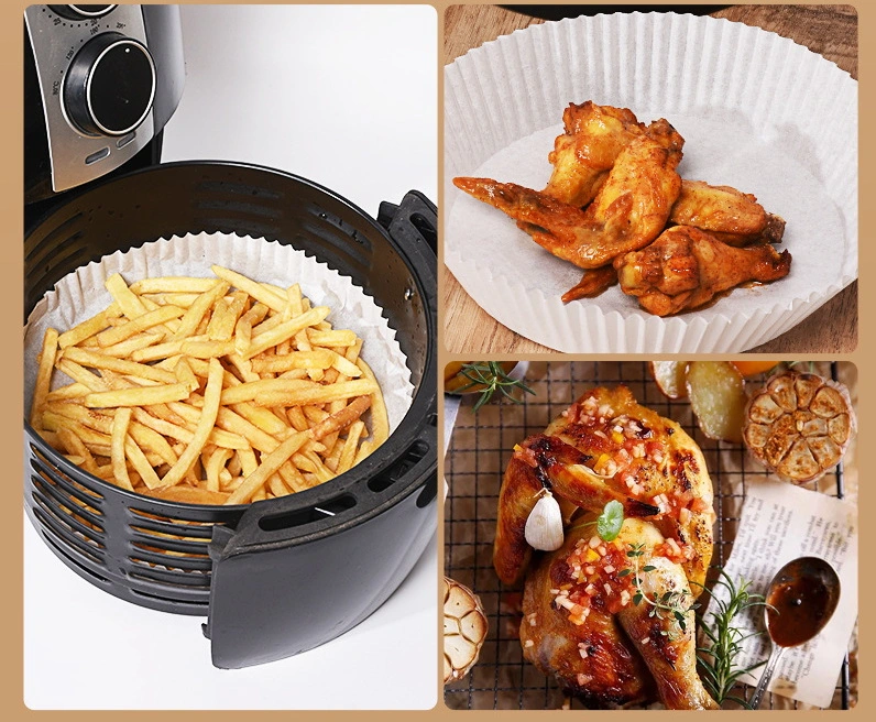 Freidora aire Non-Stick revestimiento de papel desechable para herramienta Bakeware