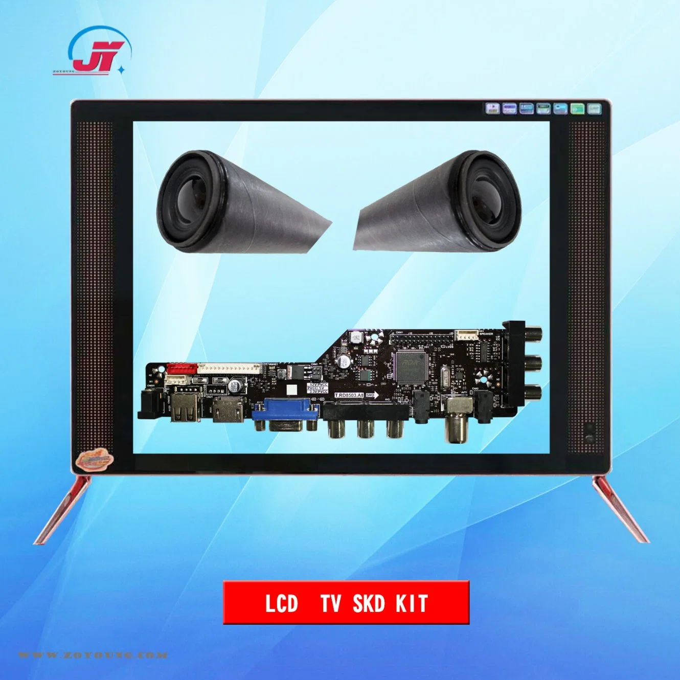 17pulgadas 5: 4 Televisor LED SKD (ZYW-170GH-T. RD8503. A8)