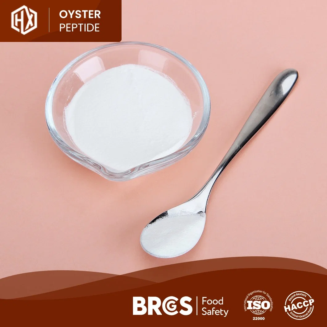 Haoxiang Oyster Oligopeptide ODM protéine personnalisée de l'huître isolat Chine de haute pureté Peptide d'huître poudre de qualité alimentaire peptide de petite molécule peptide d'huître