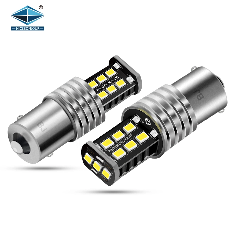 1156 1157 7440 7443 3157 15SMD 2835 LED Turn Signals Light Bulbs for Car