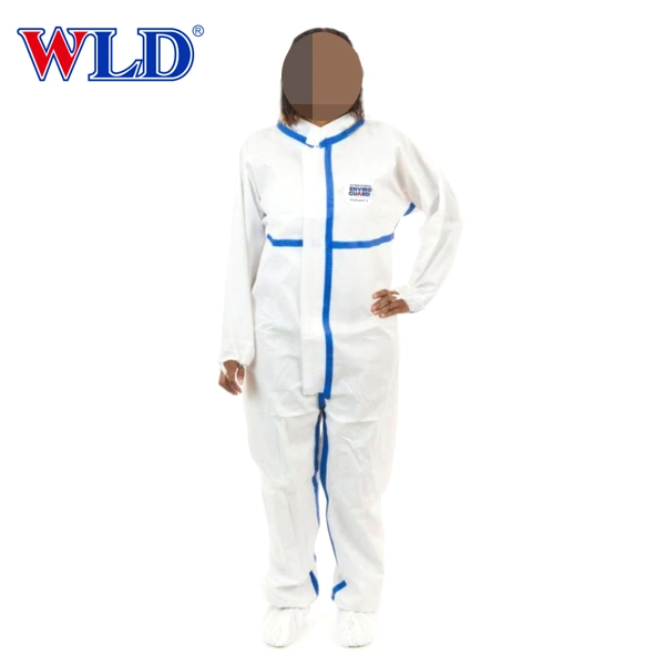 Non Woven Disposable Coveralls Safety Protective Coverall