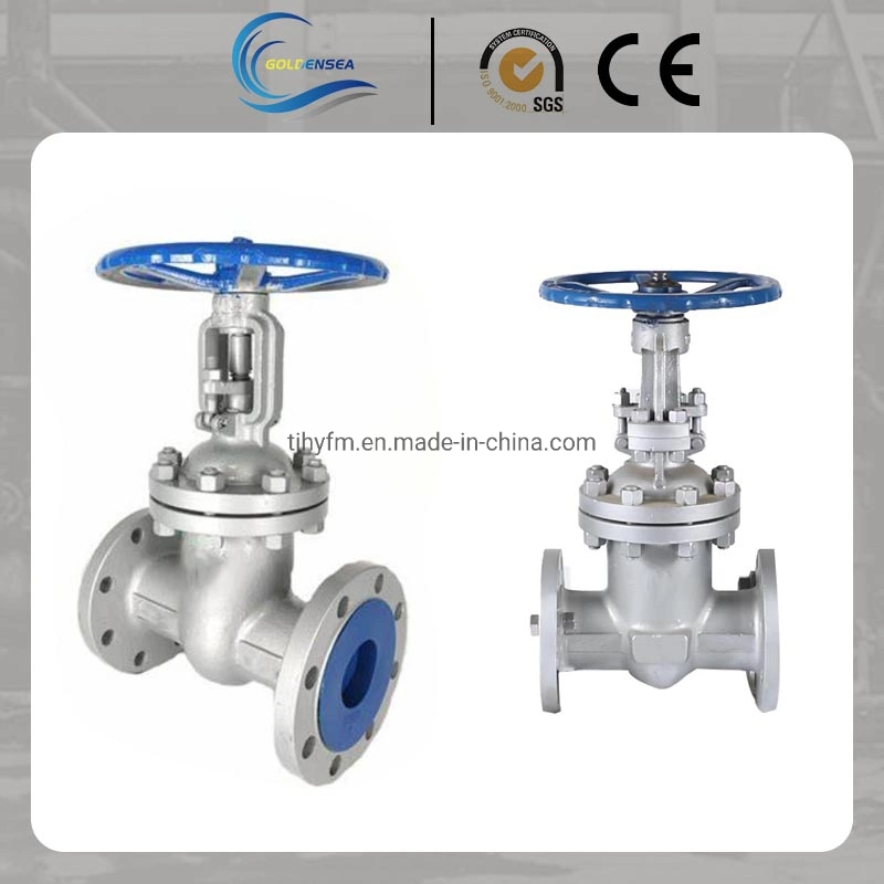 precio de fábrica de hierro fundido de 5K JIS DN80 Marino -10ºC-80ºC Válvula de compuerta de temperatura adecuado