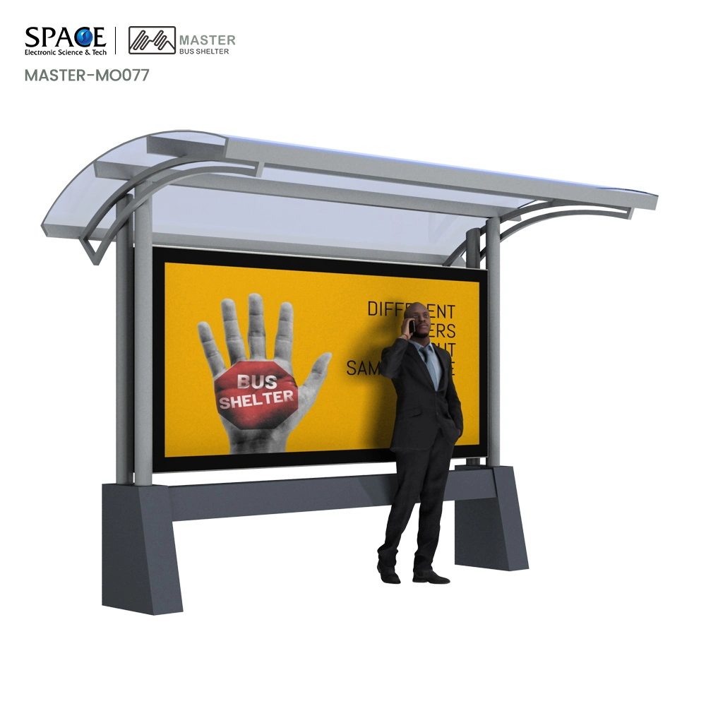 Multifunctional Vending Machine Smart Bus Shelter Station Stop