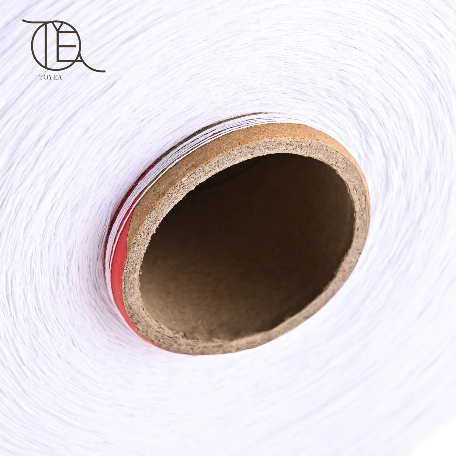 Ne20 Optical White Open End Recycle Regeneration Cotton Polyester Knitting Dyed Yarn