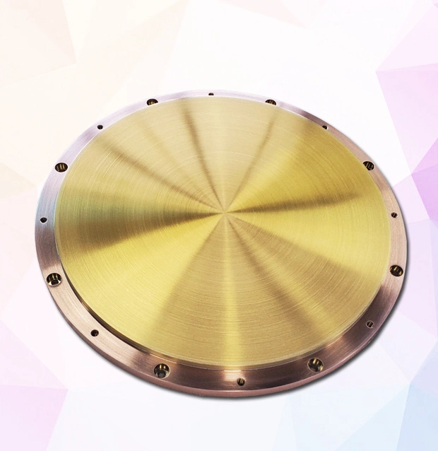 High Purity Gold Sputtering Target Material Custom Processing