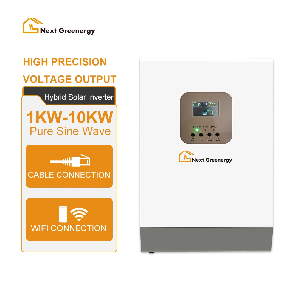 High Quality Hybrid 3kw 5kw Solar Inverter Built in MPPT Solar Controller