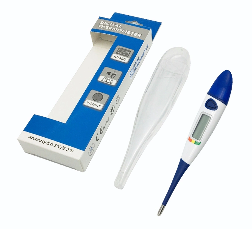 Digitales klinisches Baby-Thermometer mit LCD-Display und flexibler Spitze für Kleinkinder und Kleinkinder