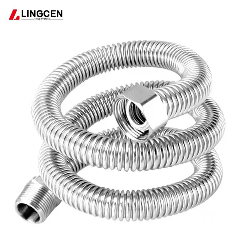 High Pressure Flexible Stainless Steel Metal Corrugated Tubes Gas Hose