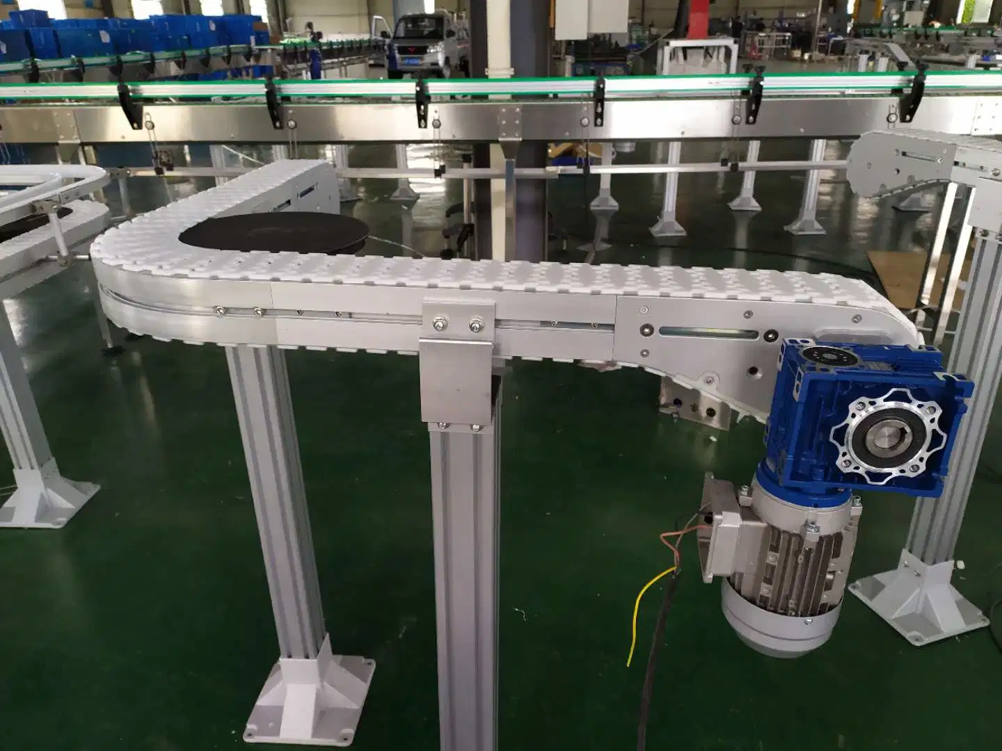 Hairise Flexible Chain Conveyor System for Transporting Tray with ISO& CE &FDA Certificate