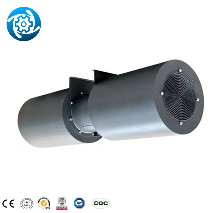 OEM SDS túnel de viento Jet Industrial aprobado por la CE flujo decente Túnel subterráneo de Carbón 75kW Mine Vent Ventilador axial Jet para Minería